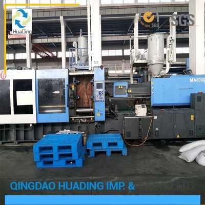 1200*1000*140mm Anti-Slip Flat Deck Reinforced Plastic Pallet with HDPE Virgin Material