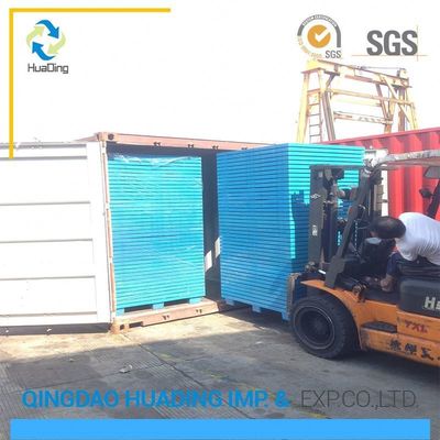 1200*1000*140mm Anti-Slip Flat Deck Reinforced Plastic Pallet with HDPE Virgin Material