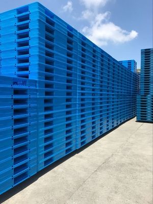 Reversible Double Face Flat Stacking Plastic Pallet Large Size Dynamic Load 1000kg