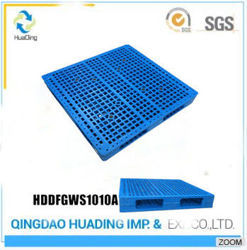 Industry Pallet Reversible with Antislip Rubber Inserted and HDPE Material 1000*1000 Size