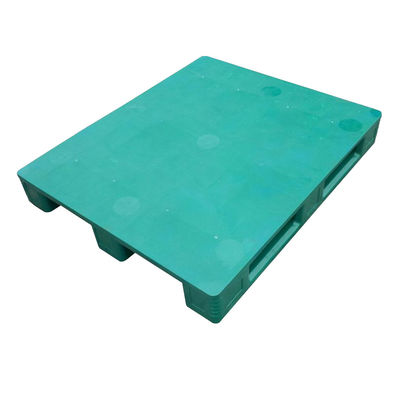 Static Load 6T 4-Way Entry Type HUADING 1200*1000 Euro Plastic Pallet for Storage Shelves