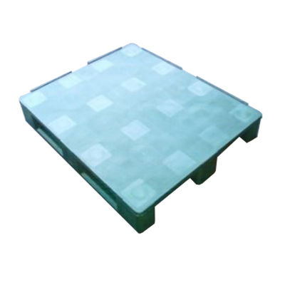 1200*1000*100mm HDPE Heavy Duty Large Stackable Plastic Pallet with 4-Way Entry Type