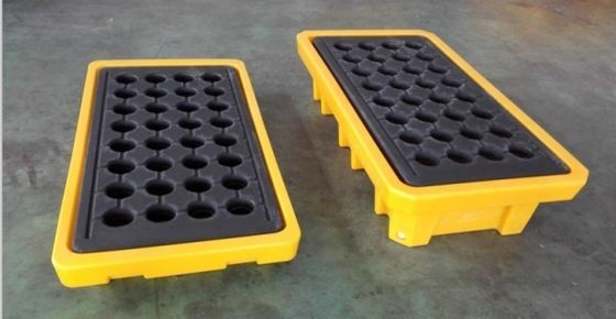 32kg Single Faced Style HUADING Oil Spill Pallet for Two Drums Truck Transportation