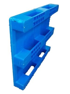 HUADING Single Face Medical Plastic Pallet for Food Racking Load 1T 1300*1100*150mm