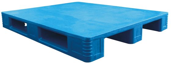 Blue HUADING HDPE Plastic Pallets Heavy Duty Pallet for Food and Industry by Hand Lift