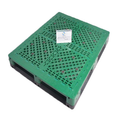 Large Size Stacking Plastic Pallet by HUADING Grid Double Faced for Racking System
