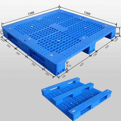 1300*1300*150mm European Single Faced Wood Plastic Pallet for Safe and Secure Storage