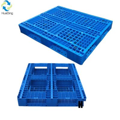 L1200*W1000*H150 Mm Dynamic Load 1.5T Large Full Perimeter Stackable Plastic Pallets
