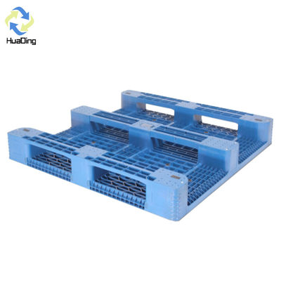 Single Faced Euro 1200*1000 Injection Plastic Pallets with 6T Static Load from HUADING