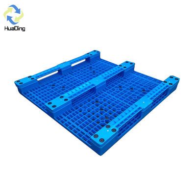 Single Faced Euro 1200*1000 Injection Plastic Pallets with 6T Static Load from HUADING
