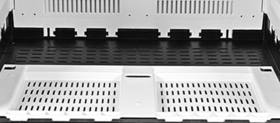 Large Folding Plastic Pallet Box for Fruit and Vegetables Varnishing Printing Handling