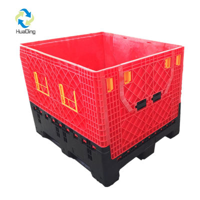 Large Capacity Heavy Duty Collapsible Pallet Box 1200*1000*975mm with Dynamic load 1T
