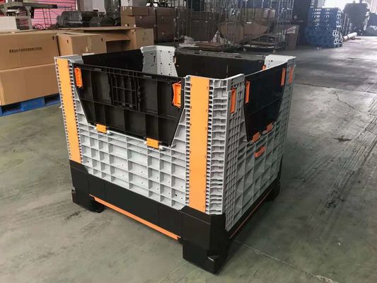 Large Capacity Heavy Duty Collapsible Pallet Box 1200*1000*975mm with Dynamic load 1T