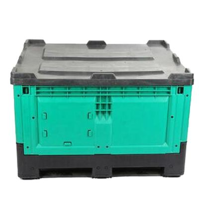 Dynamic Load 1T Collapsible Pallet Box for Fruit Storage 1200*1000*760mm Ventilation