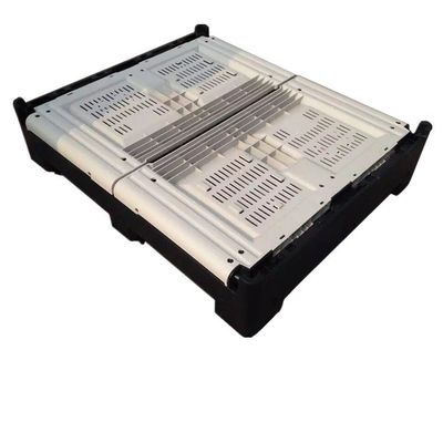 1200*1000*810mm Foldable Plastic Pallet Box Food Grade Container with 1T Dynamic Load