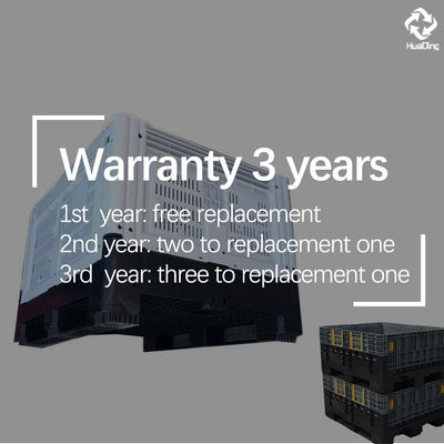 Dynamic Load of 1000KG Collapsible Pallet Box for Heavy Duty Storage in Industry