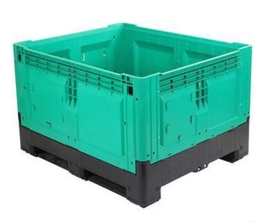 Collapsible Gaylord Box Plastic Pallet Box with 4 Way Entry Type and 4T Static Load