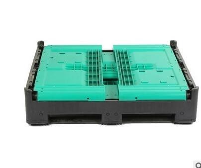 Collapsible Gaylord Box Plastic Pallet Box with 4 Way Entry Type and 4T Static Load