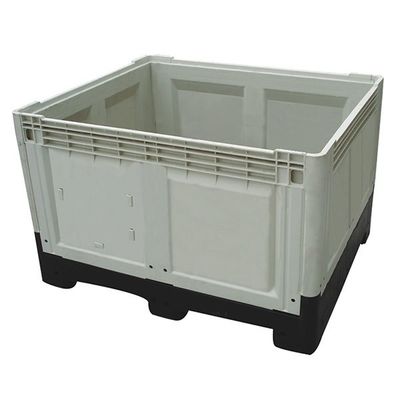 1200*1000*810mm Grey Collapsible Bulk Containers for Food Easy to Clean and Maintain