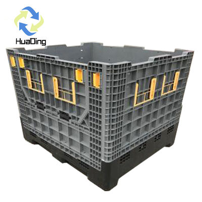 1200*1000*1000mm Heavy Duty Plastic Pallet Bin for Collapsible Bulk Pallet Containers