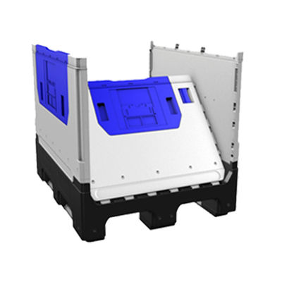 1200*1000*975mm Heavy Duty Collapsible Pallet Box Bins for Car Battery Packaging