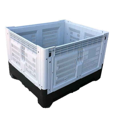 1 Ton 4 Ton/layer Capacity Gray Plastic Pallet Bins and Containers for Bulk Stacking