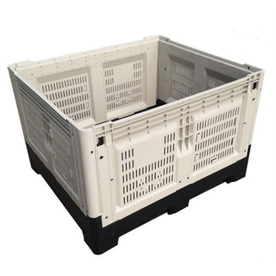 1 Ton 4 Ton/layer Capacity Gray Plastic Pallet Bins and Containers for Bulk Stacking