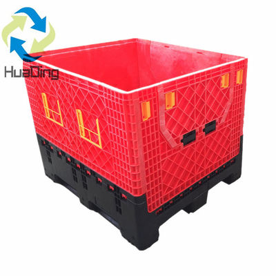 Heavy Duty Bulk Container for Car Parts Packaging 1200*1000*975mm Dynamic Load 1000KG