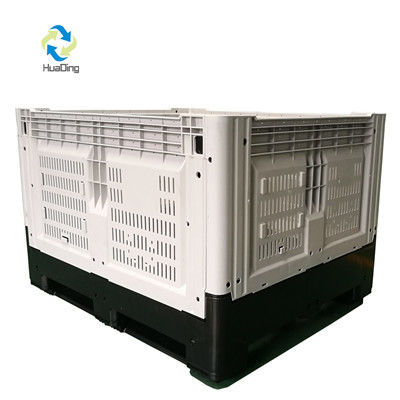 Collapsible Grid Plastic Pallet Box for Convenient Transportation and Storage