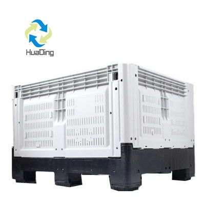 Collapsible Grid Plastic Pallet Box for Convenient Transportation and Storage
