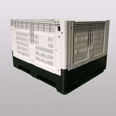 Collapsible Grid Plastic Pallet Box for Convenient Transportation and Storage