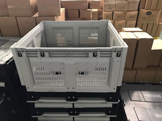 1200*1000*810 Stackable Pallet Box for Logistics Cleanability Chemically Sterilised