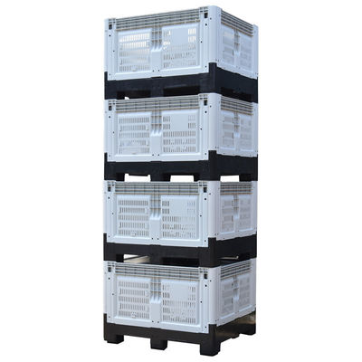 1120x910x660mm Internal Specification Folding Shipping Container for Warehouse Storage