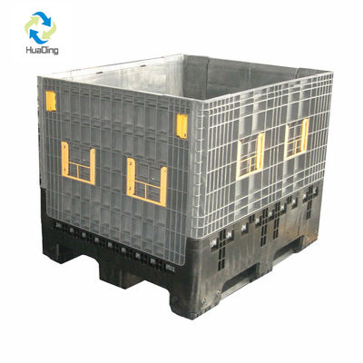 Dynamic Load 1.2T Collapsible Bulk Container with Lid Labeling Options Depending on Volume