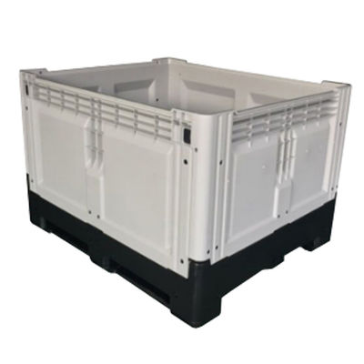 Large Foldable Plastic Pallet Box Convenient Storage Solution Capacity 100-400kg/layer