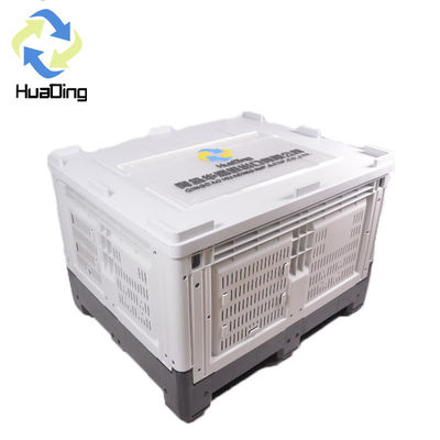 Large Bulk Storage Foldable Pallet Box for Fruits and Vegetables Dynamic Load 1T