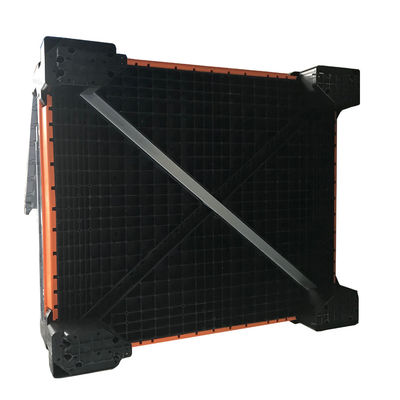 Foldable Plastic Pallet Box for Auto Parts Storage 1200*1000*1050mm Collapsible
