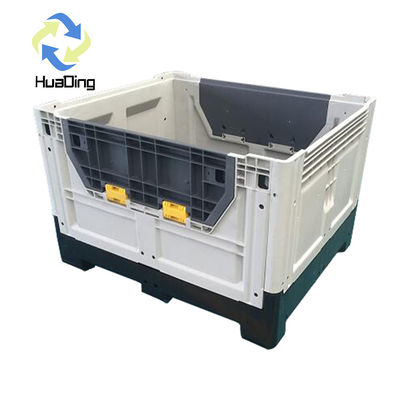 Distribution with Large Collapsible Plastic Pallet Bin and Capacity Requirements