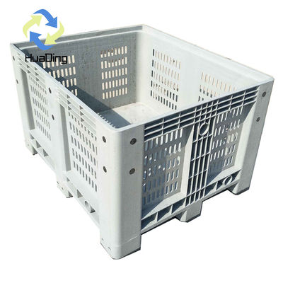 Storage Solution HUADING Stackable Turnover Plastic Pallet Box for Industry Needs