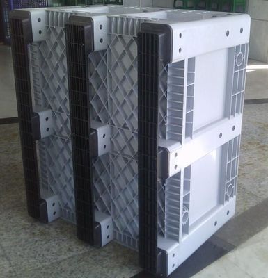 1125x925x615mm HDPE Pallet Box for Storage Single Faced 4 Way Entry 100-400kg/Layer