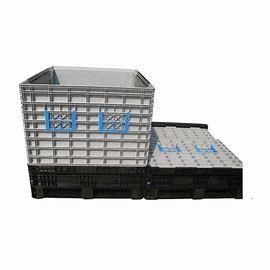Foldable HDPE Pallet Box for Large Storage 1200x1000x350mm Container Specification