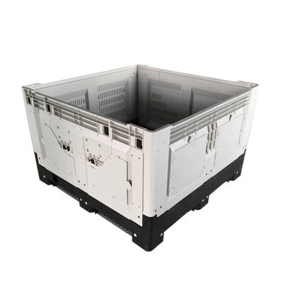 Multi-Purpose Storage Solution Single Faced Style Collapsible Plastic Box Pallet
