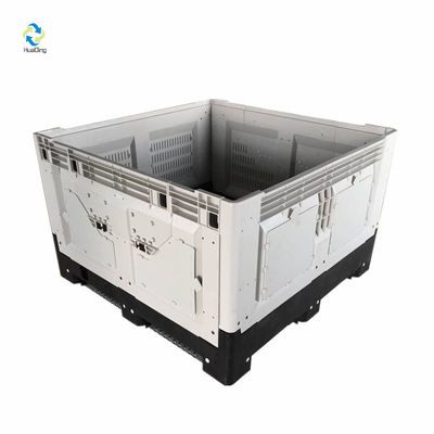 Multi-Purpose Storage Solution Single Faced Style Collapsible Plastic Box Pallet