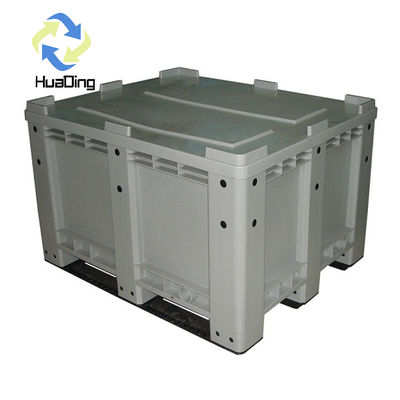 1200x1000x265mm Foldable HUADING Plastic Bulk Container Food Storage Containers