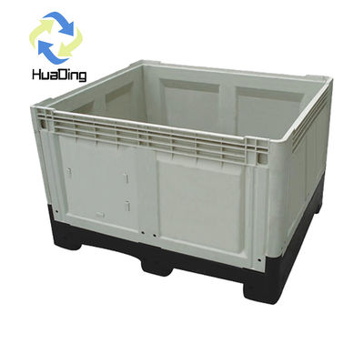 HDPE/PP Virgin Heavy Duty Large Foldable Pallet Container for Space-saving Storage