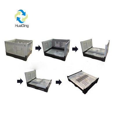 Convenient Foldable Pallet Box 1120x910x660mm Internal Specification 1T Dynamic Load