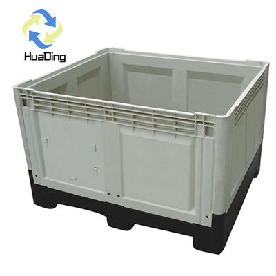 Collapsible Storage Crate Foldable Pallet Box for Easy Handling and Storage