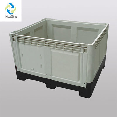 Collapsible Storage Crate Foldable Pallet Box for Easy Handling and Storage