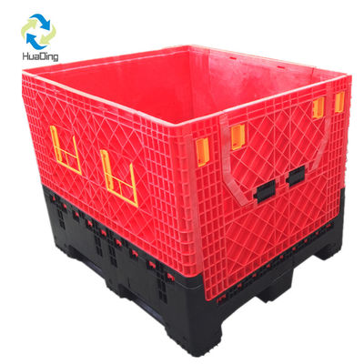 Collapsible Pallet Container 1200*1000*1000 for Furniture Storage Heavy Duty Plastic Box