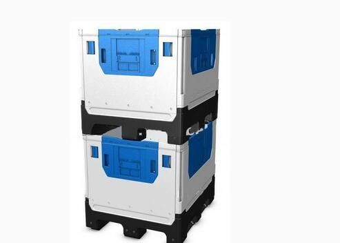 Collapsible Pallet Container 1200*1000*1000 for Furniture Storage Heavy Duty Plastic Box